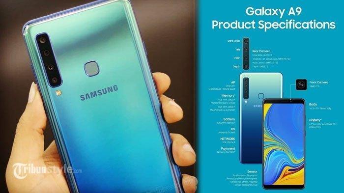 Spesifikasi dan Fitur Handphone Galaxy A9 Terbaru