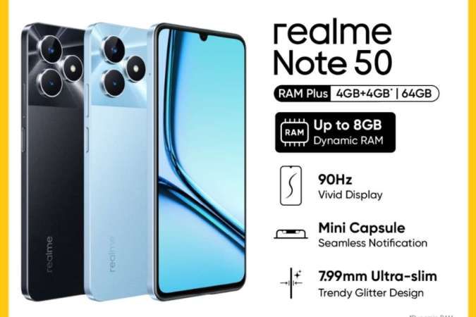 Ulasan Lengkap Handphone NOTE 50 Pro: Spesifikasi dan Fitur