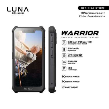 Handphone Luna Warrior X: Ponsel Tangguh dengan Fitur Modern