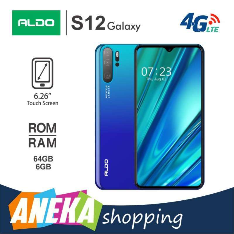 Review Handphone Aldo S12 Galaxy RAM 6GB ROM 64GB Terbaru